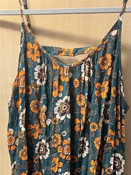 NATURAL LIFE Dresses & Skirts - Natural Life Spaghetti Strap Floral Maxi Dress Large